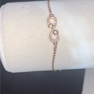 NWOT. Infinity Heart Bracelet.